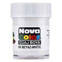 Nova Color Nc-107 Guaj Boya Şişede Beyaz