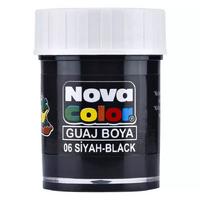 Nova Color Nc-108 Guaj Boya Şişede Siyah