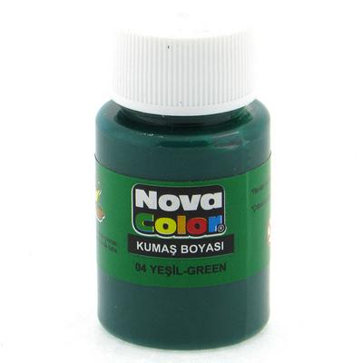 Nova Color Kumaş Boyası 30Ml Yeşil