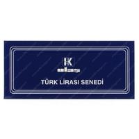 Ulaş Türk Lirası Senedi 50'Li Koçan Defter Şeklinde