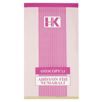 Ulaş Adisyon Fişi Otocopy Numaralı (1 Asıl 1 Kopya)