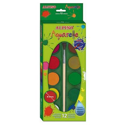 Alpino Aquarelle Sulu Boya 12 Renk