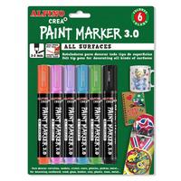 Alpino Crea Paint Marker 3.0 Pastel 6 Renk