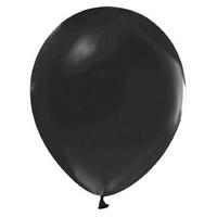 Balon 12 İnch 30Cm 10'Lu Paket Siyah