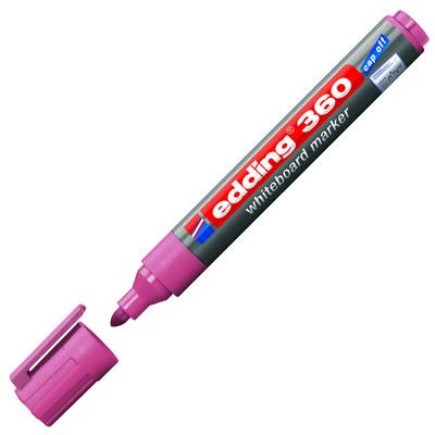 Edding 360 Beyaz Tahta Kalemi Pembe