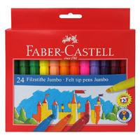 Faber-Castell Jumbo Keçeli Boya Kalemi 24 Renk