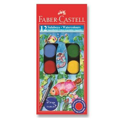 Faber-Castell Sulu Boya 12 Renk Küçük Boy