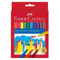 Faber-Castell Unicolor Keçeli Kalem Boya 12 Renk
