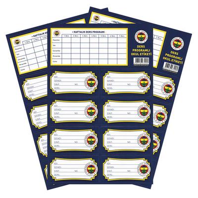 Fenerbahçe Okul Etiketi 3'Lü Paket