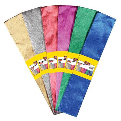 Ginza Metalik Krapon Kağıdı 6'Lı Paket