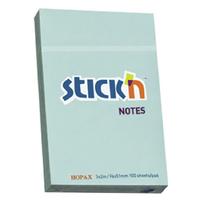 Hopax Stıck'n Yapışkanlı Not Kağıdı 76X51mm Pastel Turkuaz