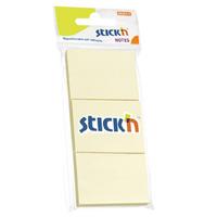 Hopax Stıck'n Yapışkanlı Not Kağıdı 38X50mm 3'Lü Paket Pastel Sarı