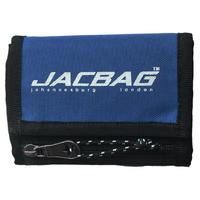 Jacbag Jac-07 Wallet Jac Cırtlı Kumaş Cüzdan Mavi