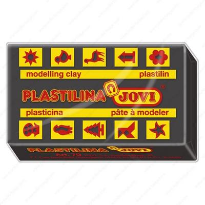 Jovi Plastilina Kurumayan Oyun Hamuru 50Gr 70/15 Siyah
