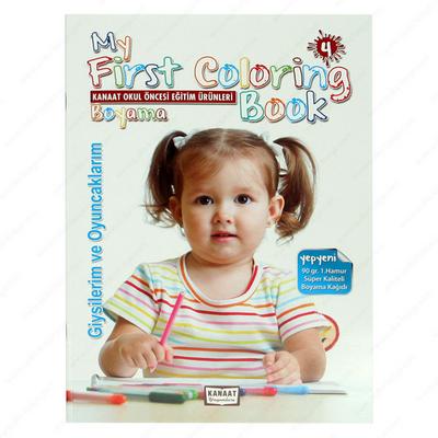 Kanaat Yay. İlk Boyama Kitabım 4