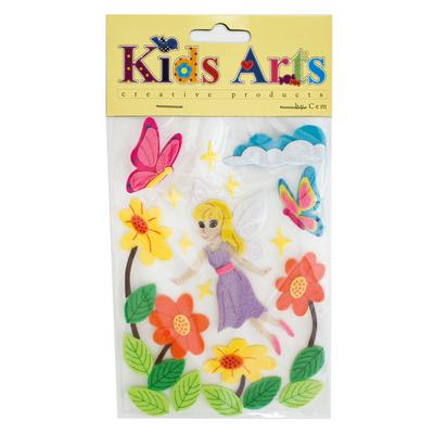 Kids Arts Şekilli Yapışkanlı Keçe Ft-7101 Peri