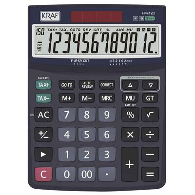 Kraf Hm-120 Hesap Makinesi Hesap Kontrol Ve Kdv Hesaplamalı