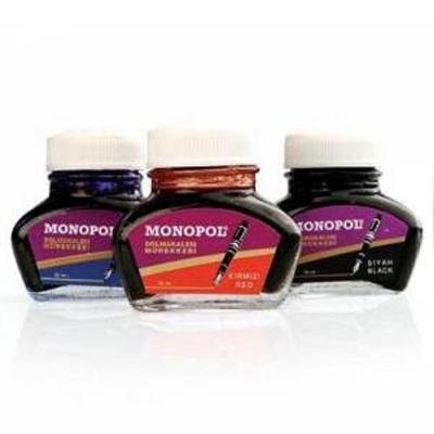 Monopol Dolmakalem Mürekkebi Kırmızı