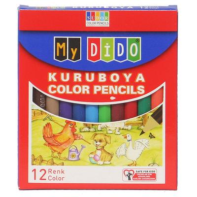 My Dido Kuru Boya 12 Renk Yarım Boy