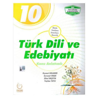 Palme Konu Anlatımlı 10.Sınıf Türk Dili Ve Edebiyatı