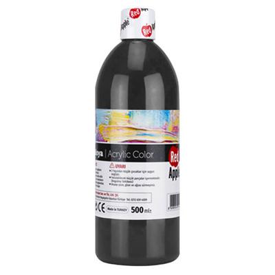 Red Apple Akrilik Boya 500Ml Siyah