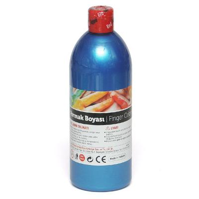 Red Apple Parmak Boyası 500Gr Simli Metalik Mavi