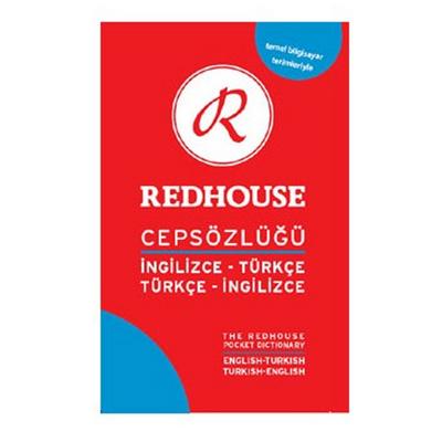 Redhouse Cep Sözlüğü İngilizce Türkçe