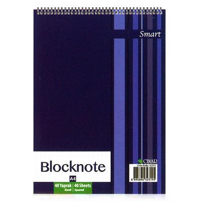 Smart Spiralli Bloknot A5 40 Yaprak Çizgili
