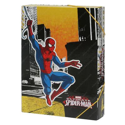 Spiderman Lastikli Kutu Klasör 23X32cm Model 02