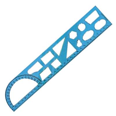 Yıldızlar 006 Geometrik Şablon Cetvel 30Cm
